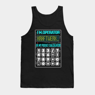 Pocket Calculator Tank Top